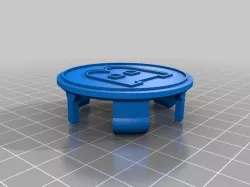 Smart 450 Brabus Wheel Centre Caps