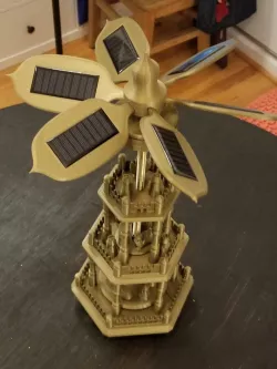 Solar Christmas Pyramid