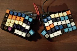 Split Ortholinear mechanical keyboard (with oled) case