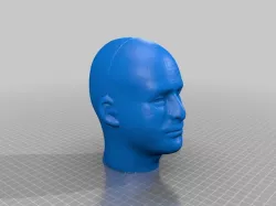 Styrofoam Mannequin Head - Male