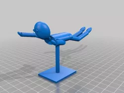 Swimmer Doing Butterfly