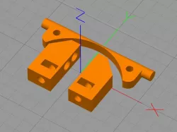 Swiveling Cooling Fan Holder for BIBO Touch 2 