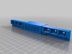 Tamiya Lowboy Trailer Lights Bumper 1/14 King Hauler BANDIT Edition