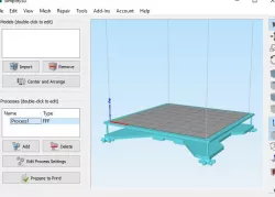 TEVO Bed profiles for Simplify 3D