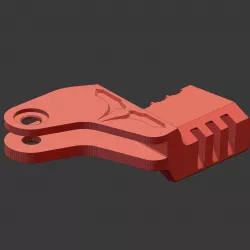 Tevo Tornado Print Bed Cable Strain Relief