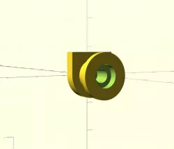 Tevo Tornado Titan Etruder Adapter klein