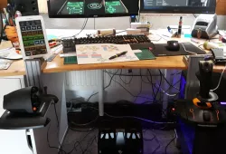Thrustmaster T16000M FCS HOTAS Table Mount