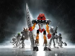 Toa Nuva models from "Bionicle: The Game"