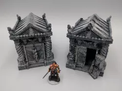 Tomb (Ruined and Intact) - 28mm gaming