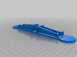 Top mounted LED holder