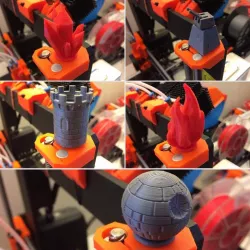 Toppers for Prusa Printers (MK2, MK2s)