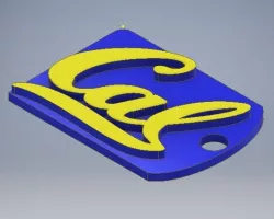 University of California Berkeley Key Chain