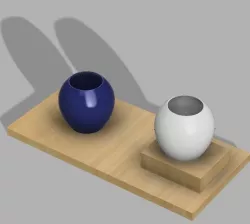 Vase shaped planter