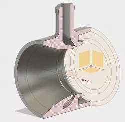 Venturi Air Intake for Aquarium Pump