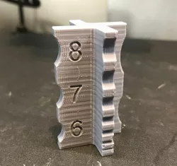 Vertical Radius Gauge