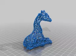 Wire Frame Giraffe