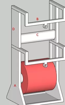 Wire Spool Holder