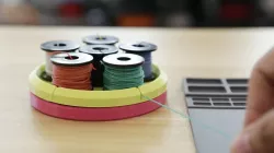 Wire Spool Holder Carousel
