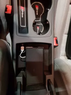Wireless Charging Audi A4 (B8) arm rest S8+ and other
