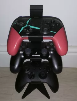 Xbox One, PS4, Switch Pro, and Wii U Pro Modular Controller Stand v3