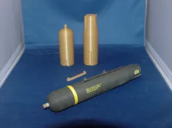 1/10 scale CBU-87 Combined Effects Munition for Freewing A-10