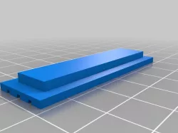 1/24 scale Wooden Box "look" with lid