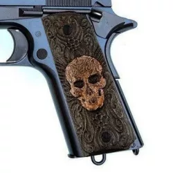 1911 Style Día de Muertos Pellet Pistol Grips