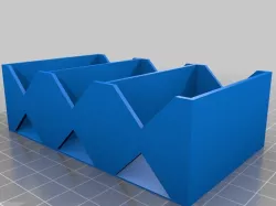 3 D Cell battery box with jack posts