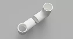 32mm pipe L and T mounts