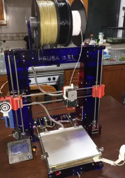 3d Printer based on Anet a8 and prusa MK2 XL