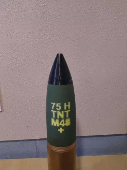 75MM Pack Howitzer Shell Piggy Bank V2