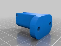 8mm Rod Vertical Holder (bracket) for 2020 ALU Profile