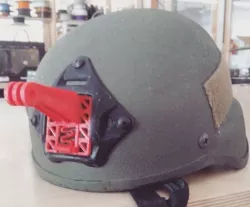Action camera helmet mount (ops-core mount)