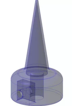 adapter suction disc for sphere-o-bot