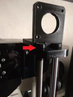 Anet A8 - Support moteur d'extrudeur