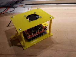 Arduino GRBL Shield Enclosure with fan