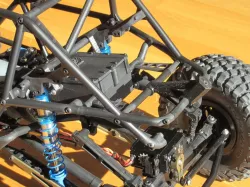 Axial RR10 Bomber spare tyre mount (for rearsteer)