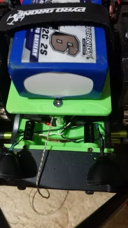 Axial SCX 10 servo winch/ Battery mount combo