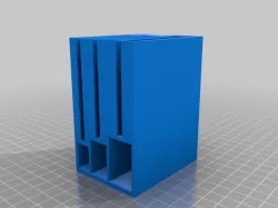 Battery magazine 18650, AA, AAA