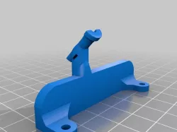 Berd Air System  Air Tube Holder For The Duet Smart Effector, Motor Mount & Electrical Cap