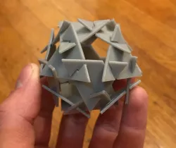 C60 Burning Man Art Piece Model