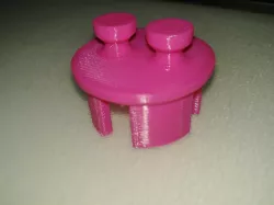 Cable management cap for Ikea furniture