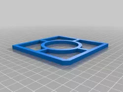 Calibration Square - 100mm x 100mm x 5mm - Version 1