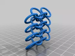 Chain mail links 4x2 link set