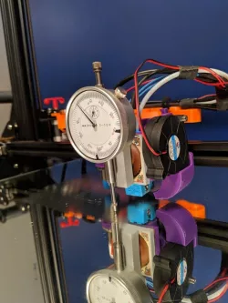 CR-10 Noctua 40x10 fan dial gauge mount