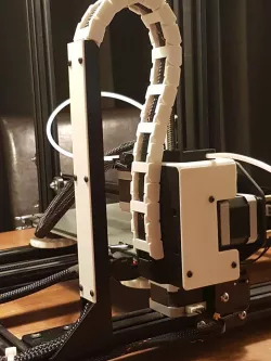 CR-10 Ultimate Z-Box: The ideal drag chain +  X-axis stepper damper bracket + wire management solution