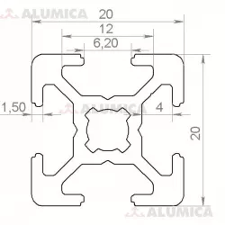 D-bot parts for T-Slot