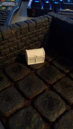 Dnd Chest and Barrel