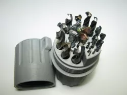 Drill bits cylindrical case