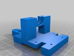 E3D V6 Mount without Sensor (Hypercube Evolution)